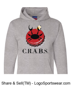Champion Adult Powerblend Hooded Sweatshirt Design Zoom