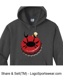 Port & Company Adult Core Fleece Pullover Hooded Sweatshirt Design Zoom