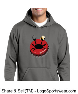 Sport-Tek Adult Sport-Wick Fleece Hooded Pullover Design Zoom